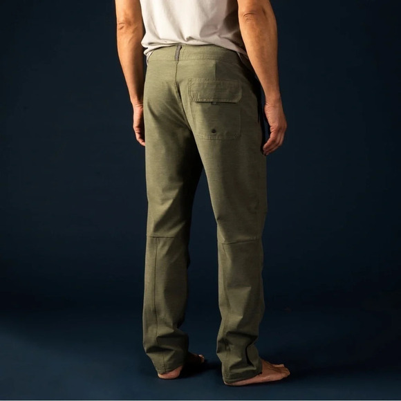Laird All Day Pant (The Longboard) in Heathered Army - Size 28 - Picture 2 of 9